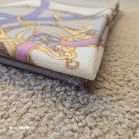 Cinta Featherweight Italian Cashmere Scarf Equestrian - Picture 15 of 16